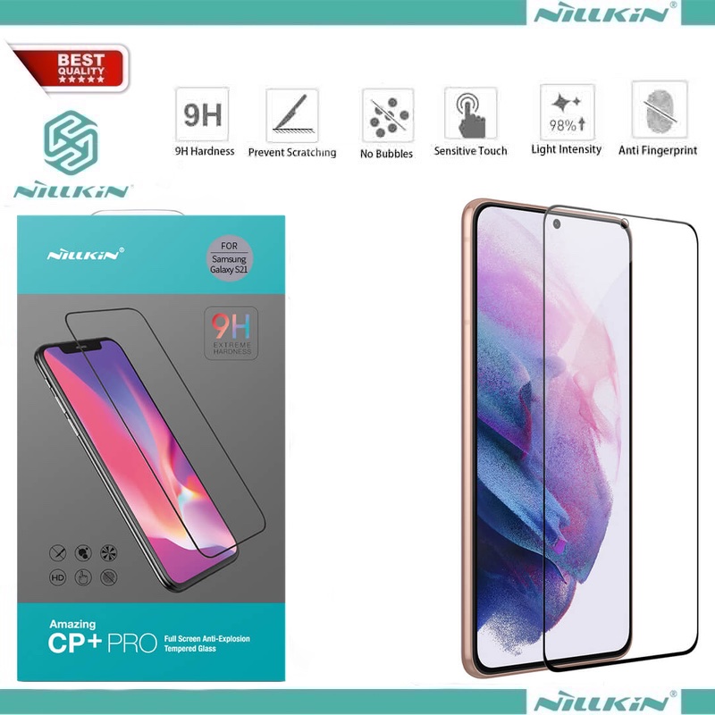 Nillkin Cp + Pro serijos grūdintas stiklas (telefonams Samsung S21 Plus) Nillkin Cp + Pro serijos grūdintas stiklas (telefonams Samsung S21 Plus)